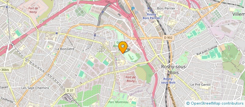 localisation de l'entreprise DEVACOM GIE  ROSNY-SOUS-BOIS