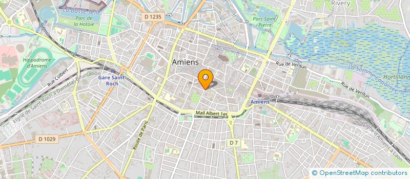 localisation de l'entreprise DEVAILLY à AMIENS