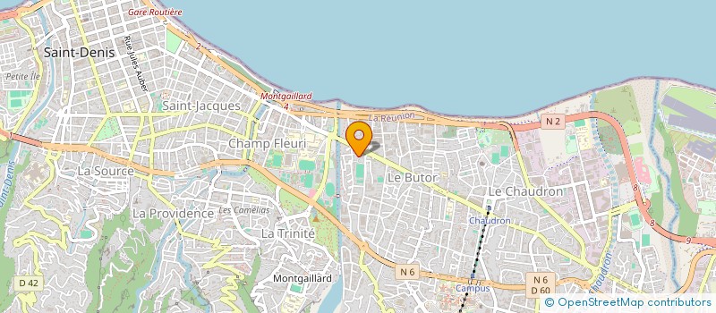 localisation de l'entreprise DEVAJYOTI  SAINT-DENIS