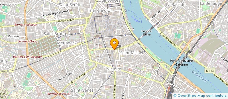 localisation de l'entreprise DEVALE  BORDEAUX