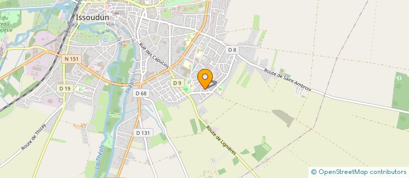 localisation de l'entreprise DEVALLIERES à LES BORDES
