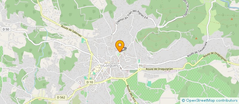 localisation de l'entreprise DEVALMONT  LORGUES