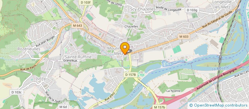 localisation de l'entreprise DEVALTO  LESSY