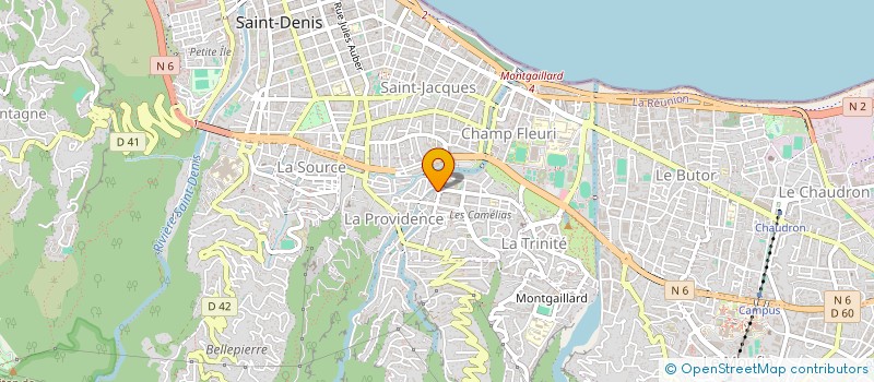 localisation de l'entreprise DEVANA à SAINT-DENIS