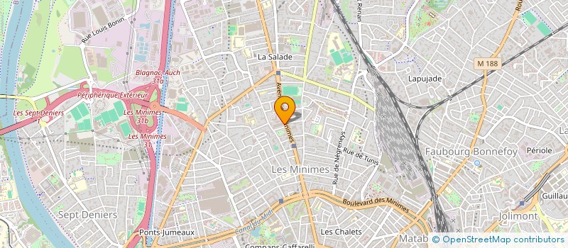 localisation de l'entreprise DEVANCO à TOULOUSE