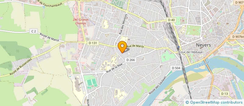 localisation de l'entreprise DEVANOS SORIA à NEVERS