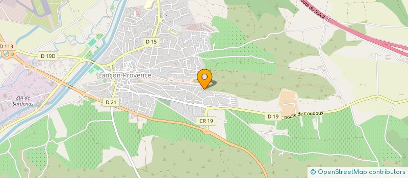 localisation de l'entreprise DEVANSON TRANSPORTS à LANCON-PROVENCE