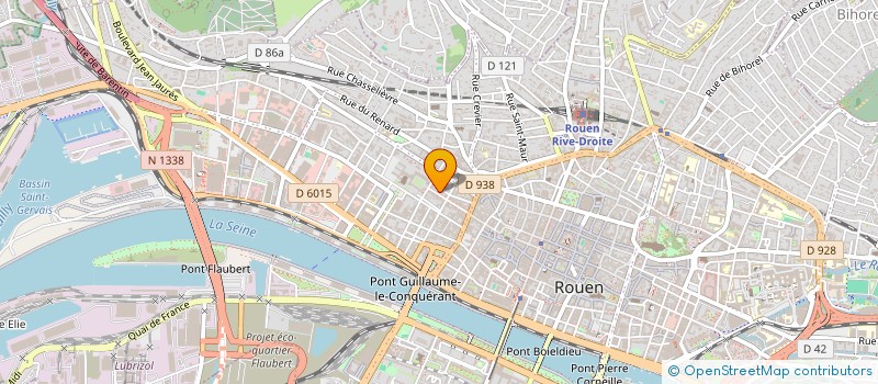 localisation de l'entreprise DEVANT EST LOIN à ROUEN