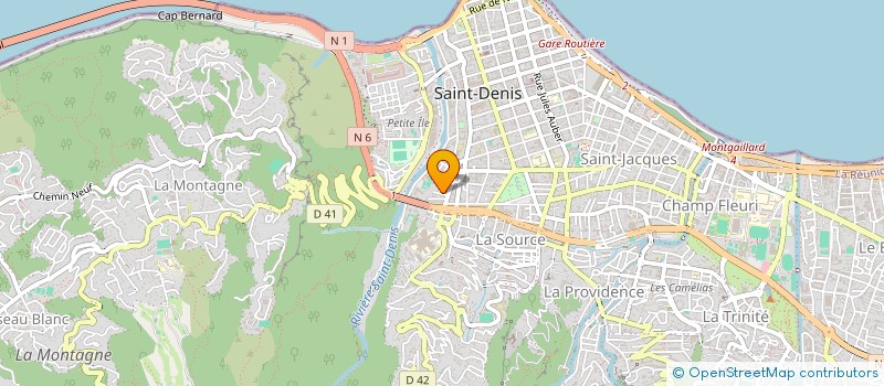 localisation de l'entreprise DEVAPPS4BIZ à SAINT-DENIS