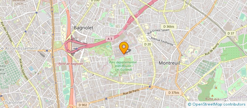 localisation de l'entreprise DEVART CONSULTING à BAGNOLET