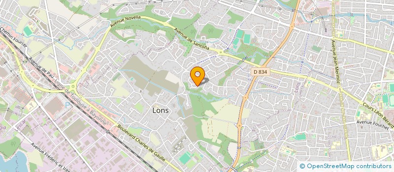 localisation de l'entreprise DEVASID  LONS