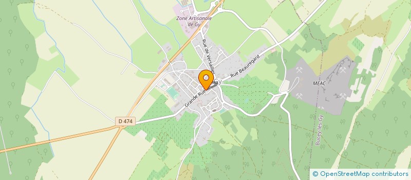 localisation de l'entreprise DEVAUD STEPHANE à OISELAY-ET-GRACHAUX