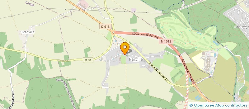 localisation de l'entreprise DEVAUX  CLAVILLE