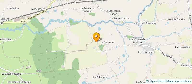 localisation de l'entreprise DEVAUX  EVRON