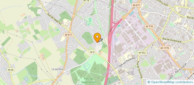 localisation de l'entreprise DEVAUX  BONDUES