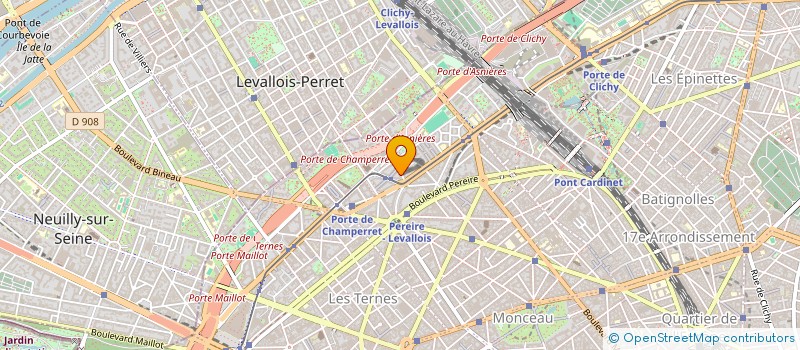 localisation de l'entreprise DEVAUX GLOBUS  PARIS