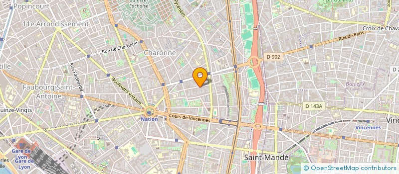 localisation de l'entreprise DEVAUX                        M CHRDROPS  PARIS