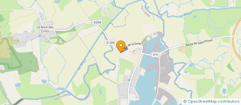 localisation de l'entreprise DEVAUX PERE ET FILS IMMO à LE CROTOY