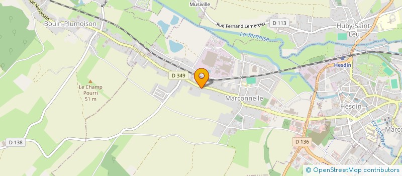 localisation de l'entreprise DEVAUX PRIMORIN à BOUIN-PLUMOISON