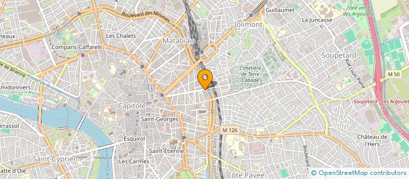 localisation de l'entreprise DEVAXIS  TOULOUSE