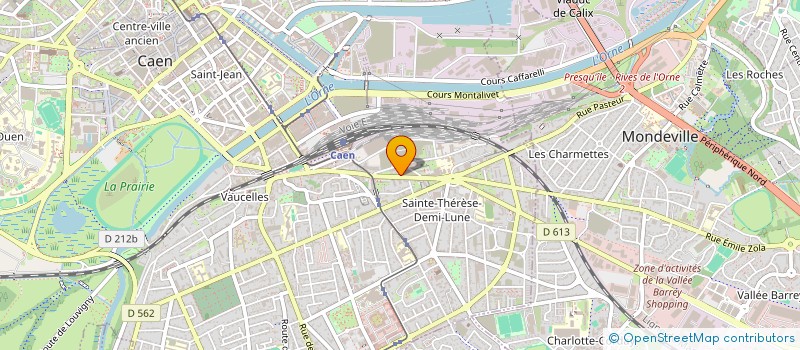 localisation de l'entreprise DEVAYR à CAEN