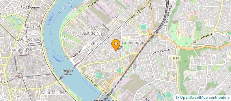 localisation de l'entreprise DEVBYKEA  BORDEAUX