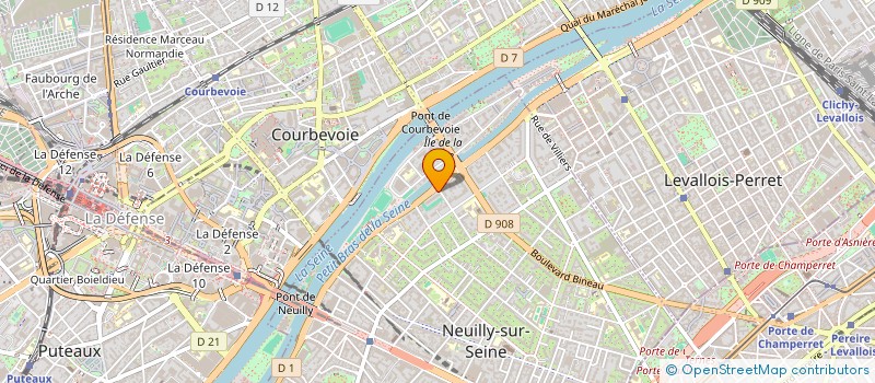 localisation de l'entreprise DEVCAP INVEST à NEUILLY-SUR-SEINE