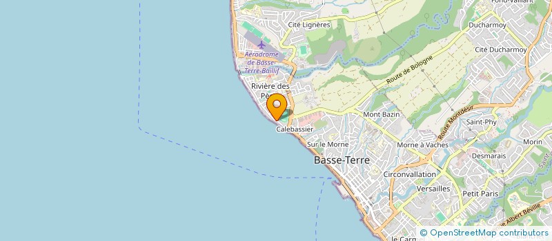 localisation de l'entreprise DEVCO  BASSE-TERRE