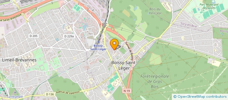 localisation de l'entreprise DEVCO à BOISSY-SAINT-LEGER