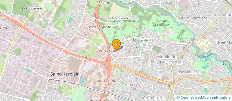 localisation de l'entreprise DEVCOMM à SAINT-HERBLAIN