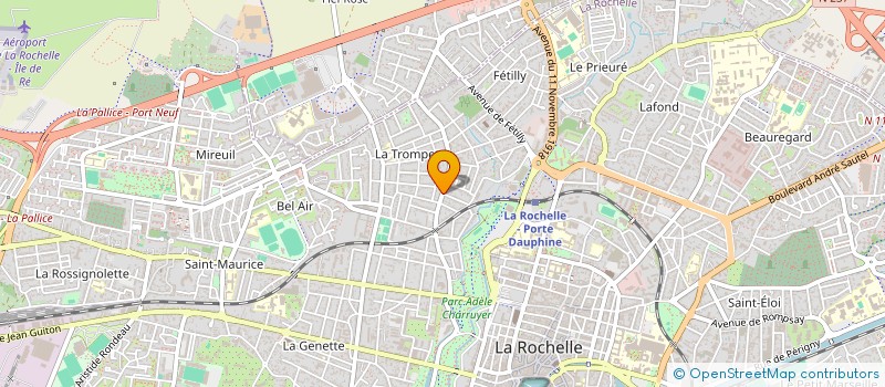 localisation de l'entreprise DEVCOMPLUS à LA ROCHELLE