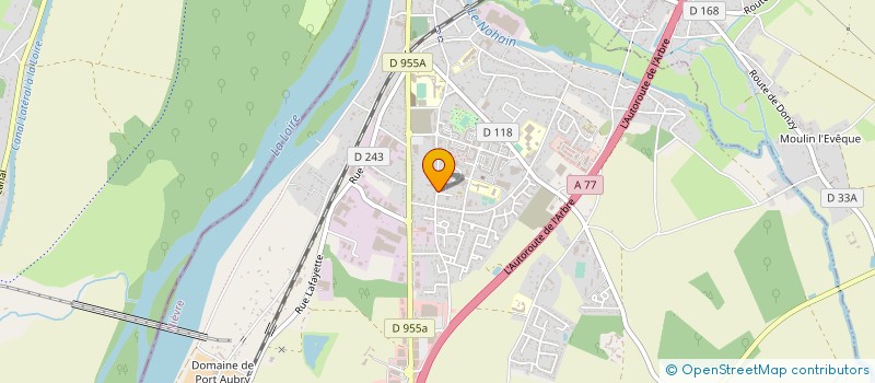 localisation de l'entreprise DEVCSI (DEVELOPPEMENT ET CONCEPTION DE SYSTEME D'INFORMATION) à COSNE-COURS-SUR-LOIRE