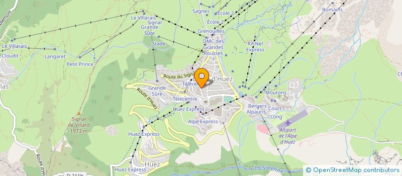 localisation de l'entreprise DEVEAU TRAITEUR  HUEZ