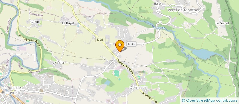 localisation de l'entreprise DEVECA  MIRIBEL-LES-ECHELLES