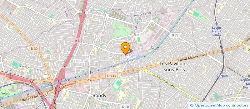 localisation de l'entreprise DEVEL'CO ALTERNANCE à NOISY-LE-SEC