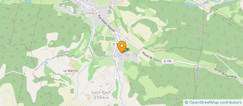 localisation de l'entreprise DEVEL EXPRE REG AUTEURS PRODU GRENOBLE  IZEAUX