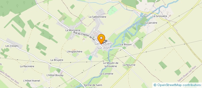 localisation de l'entreprise DEVEL ONDES REGION AIGLONNE à SAINT-OUEN-SUR-ITON