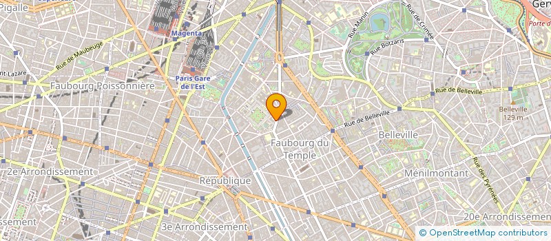 localisation de l'entreprise DEVEL RECHE CLIN INFOR ONCO HEMATOLOGIE à PARIS