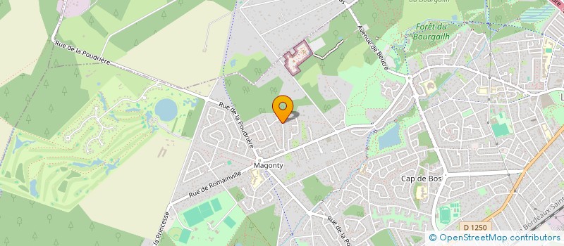 localisation de l'entreprise DEVELCOMIMAGES à PESSAC