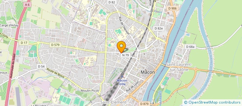 localisation de l'entreprise DEVELLE SA à MACON