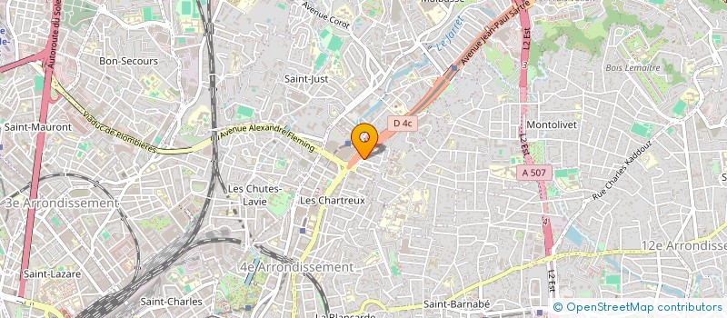 localisation de l'entreprise DEVELLOPT INFORMATIQUE SYSTEMES DE SUIVI à MARSEILLE