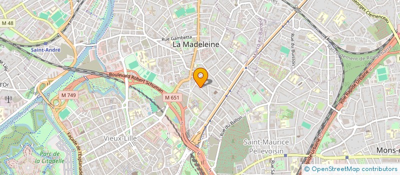 localisation de l'entreprise DEVELNET CONSULTING à LILLE