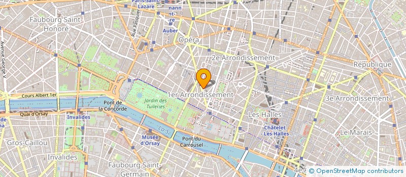 localisation de l'entreprise DEVELOP APPLICATION TECHN ELECTRON WEB à PARIS