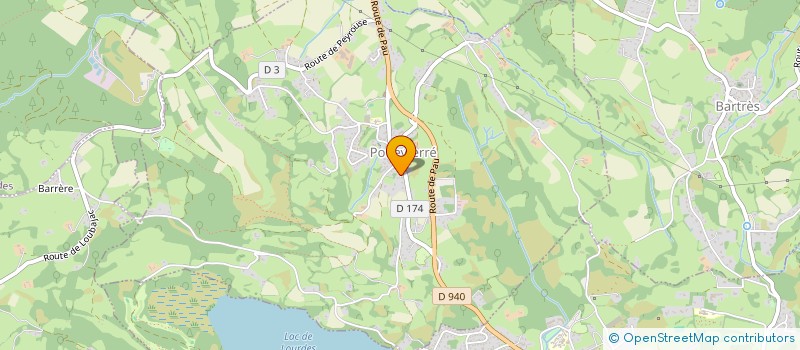 localisation de l'entreprise DEVELOP CANTONS LOURDES & ST PE BIGORRE  GER