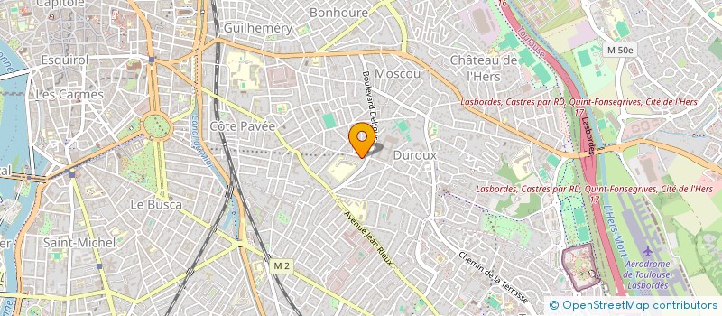 localisation de l'entreprise DEVELOP ECONO LOCAL INGENIERIE CONSEIL  TOULOUSE