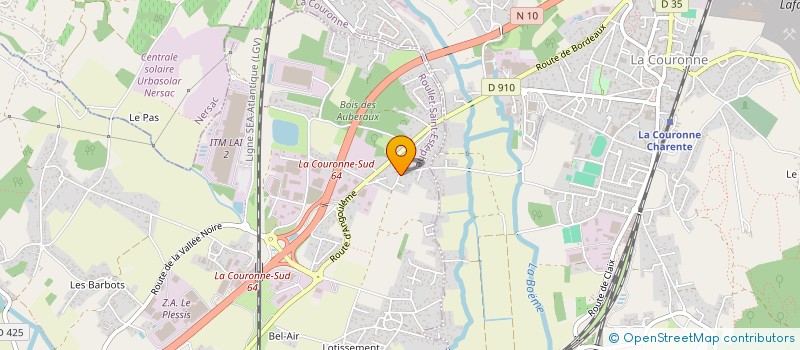 localisation de l'entreprise DEVELOP ETUDES FORMATION DEFI 16  MOUTHIERS-SUR-BOEME