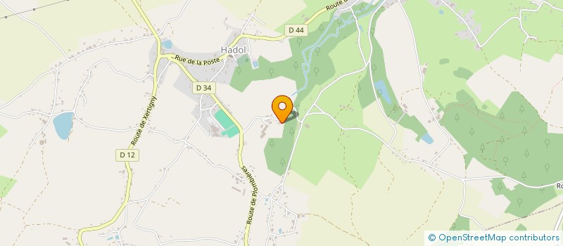 localisation de l'entreprise DEVELOP.INFORMATIQ.MILIEU ASS.CULTUREL..  HADOL