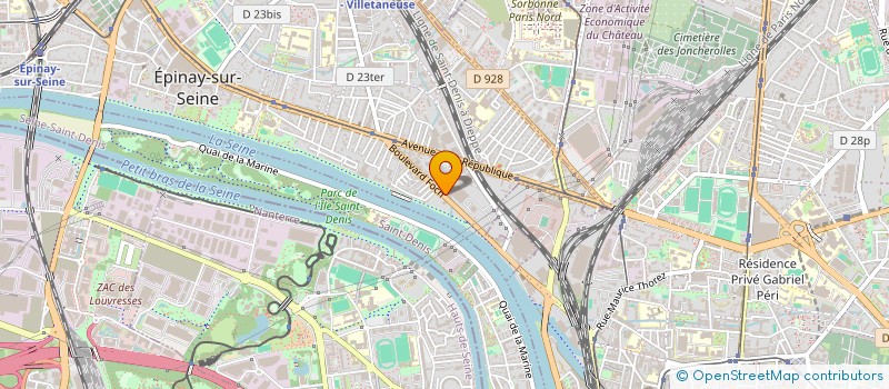 localisation de l'entreprise DEVELOP INVESTIS CIVIL INDUSTR à EPINAY-SUR-SEINE