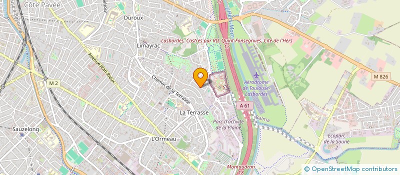 localisation de l'entreprise DEVELOP PRODUITS INFORMATIQUES COURANTS  TOULOUSE
