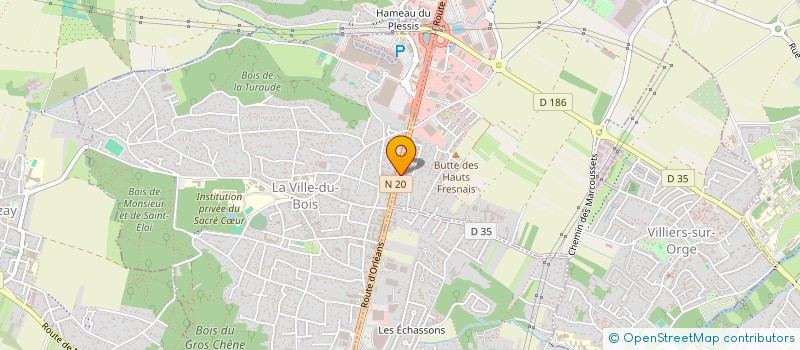 localisation de l'entreprise DEVELOP.R à BALLAINVILLIERS